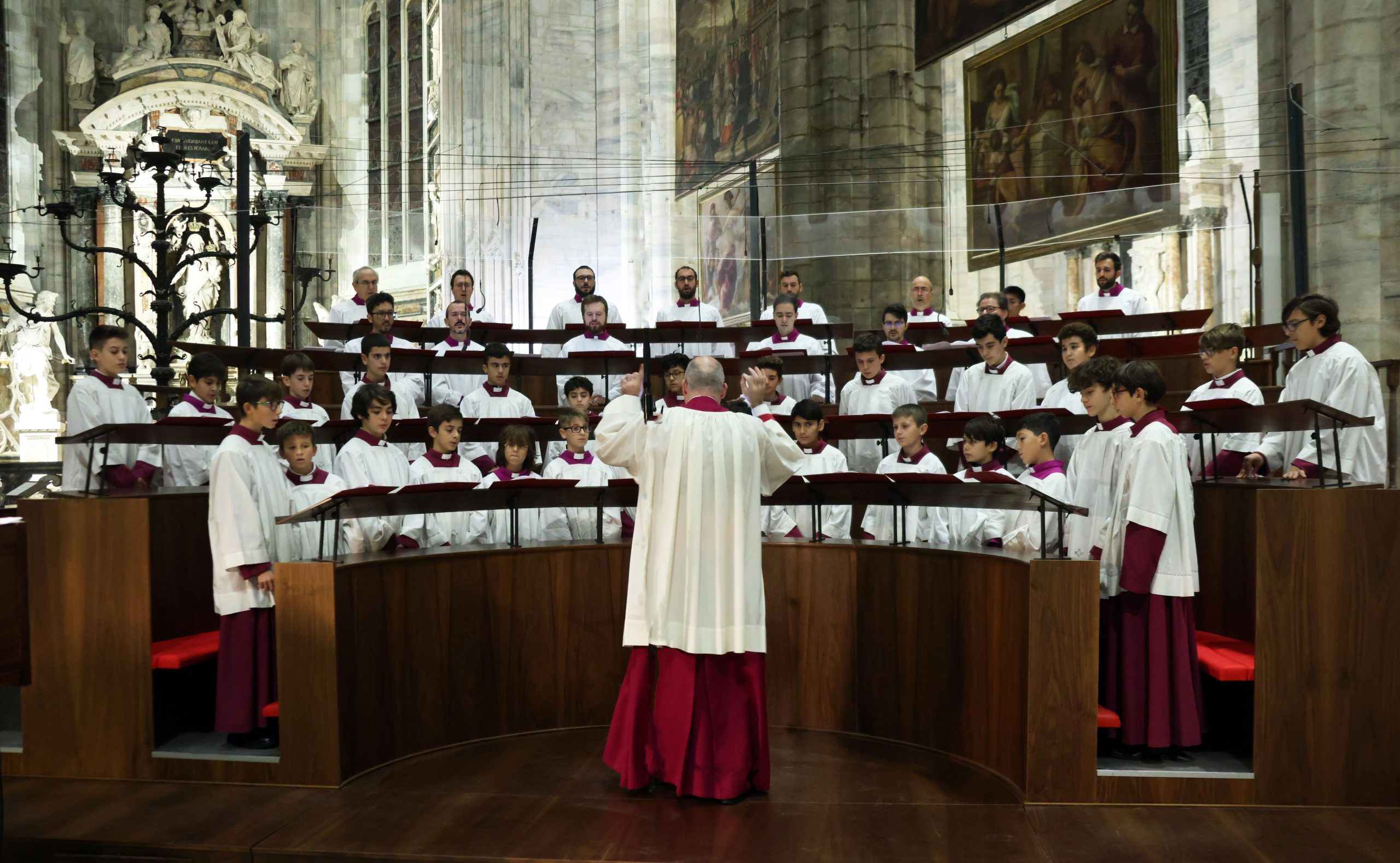 Mors tua sit vita nostra, the Musical Chapel of the Duomo in concert at the Milan Auditorium