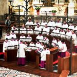 Coro della Cappella Musicale guidato dal Maestro di Cappella, Alberto Sala