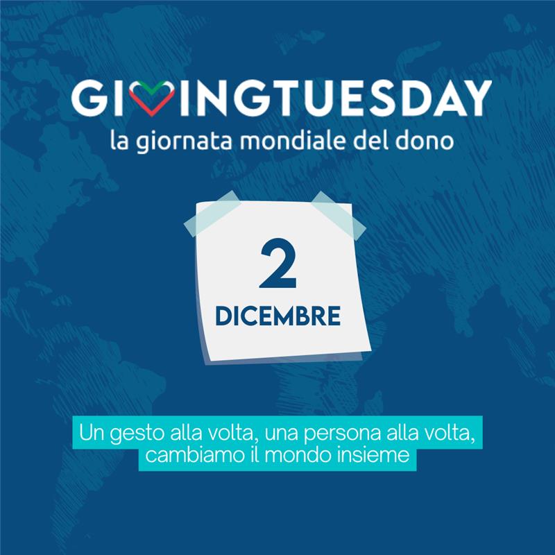 2 Dicembre 2025 - Giving Tuesday