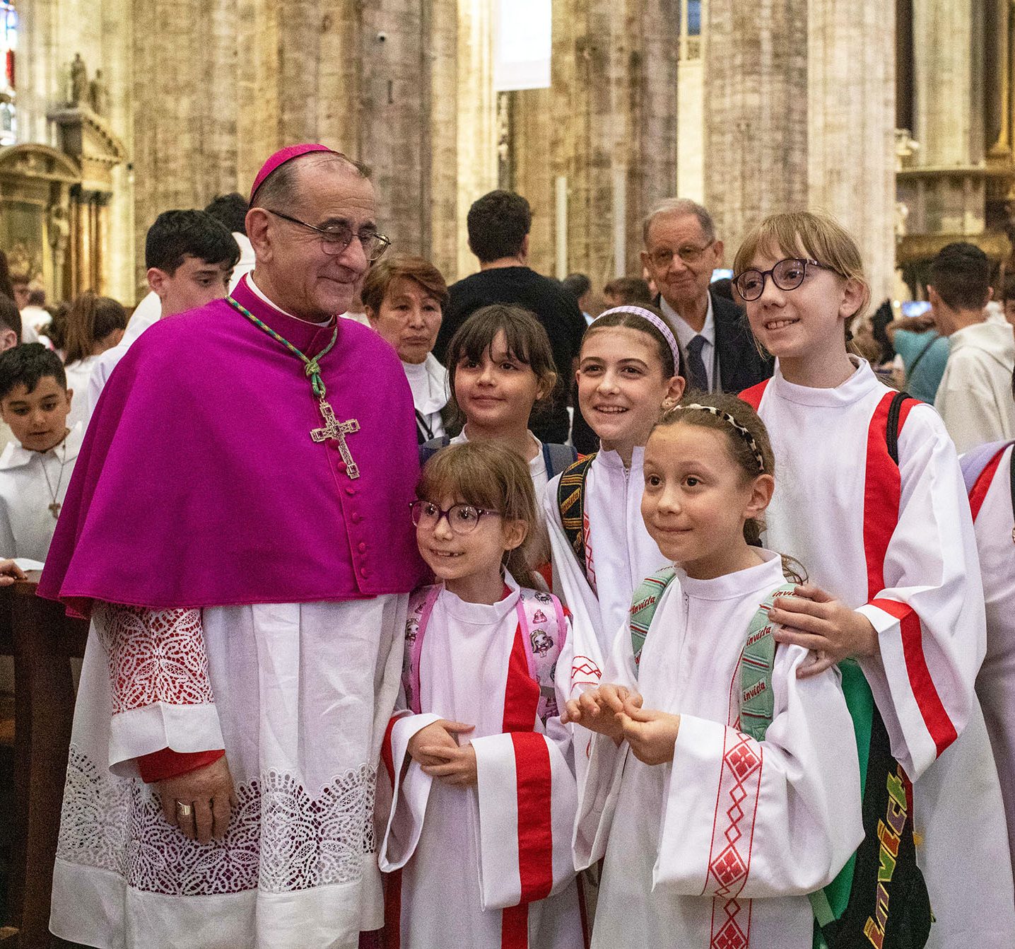 Incontro diocesano con la presenza di Sua Eccellenza Monsignor Arcivescovo e giovani Chierichetti - Giubileo 2025