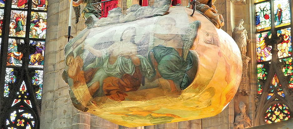 Dettagli della nivola, Duomo di Milano