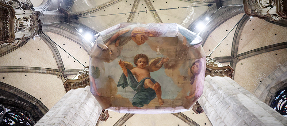 Rito della nivola, Reliquiario del Sacro Chiodo, Duomo Milano
