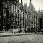 Fotografia tratta dall'Archivio storico della Veneranda Fabbrica del Duomo di Milano, II guerra mondiale