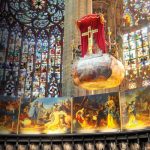 Dettagli tratti dall'opera di Fede Galizia rafifgurante san Carlo in processione e della celebre Nivola all'interno del Duomo di Milano ©AndreaCherchi