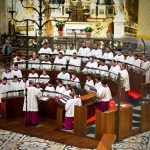 Novembre 2025, Cappella Musicale durante un'esecuzione musicale all'interno della Cattedrale del Duomo
