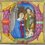 Capitolo, Miniatura capolettera ©Veneranda Fabbrica del Duomo di Milano