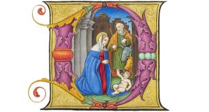 Capitolo, Miniatura capolettera ©Veneranda Fabbrica del Duomo di Milano