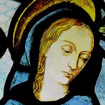 Maria e Giuseppe durante la salita a Betlemme, dettaglio, Duomo di Milano