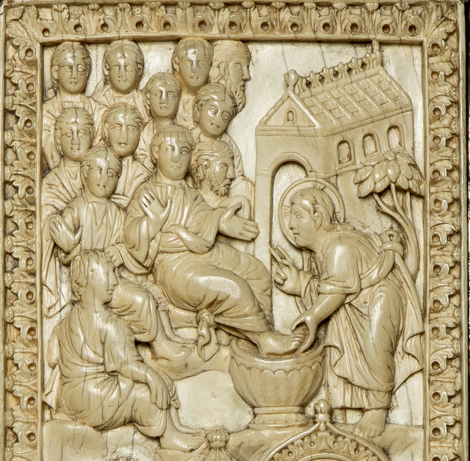 Sacro Triduo Pasquale, dettaglio del Dittico della Passione, Museo del Duomo di Milano