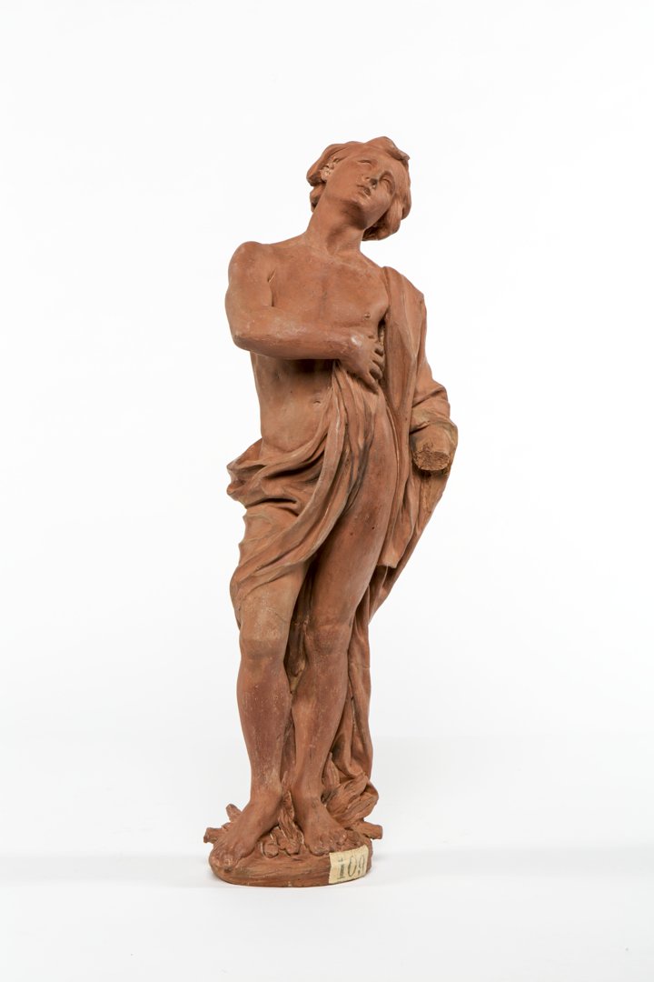 Scopri l'opera in terracotta patinata "Santo martire sul rogo", custodita al Museo del Duomo di Milano
